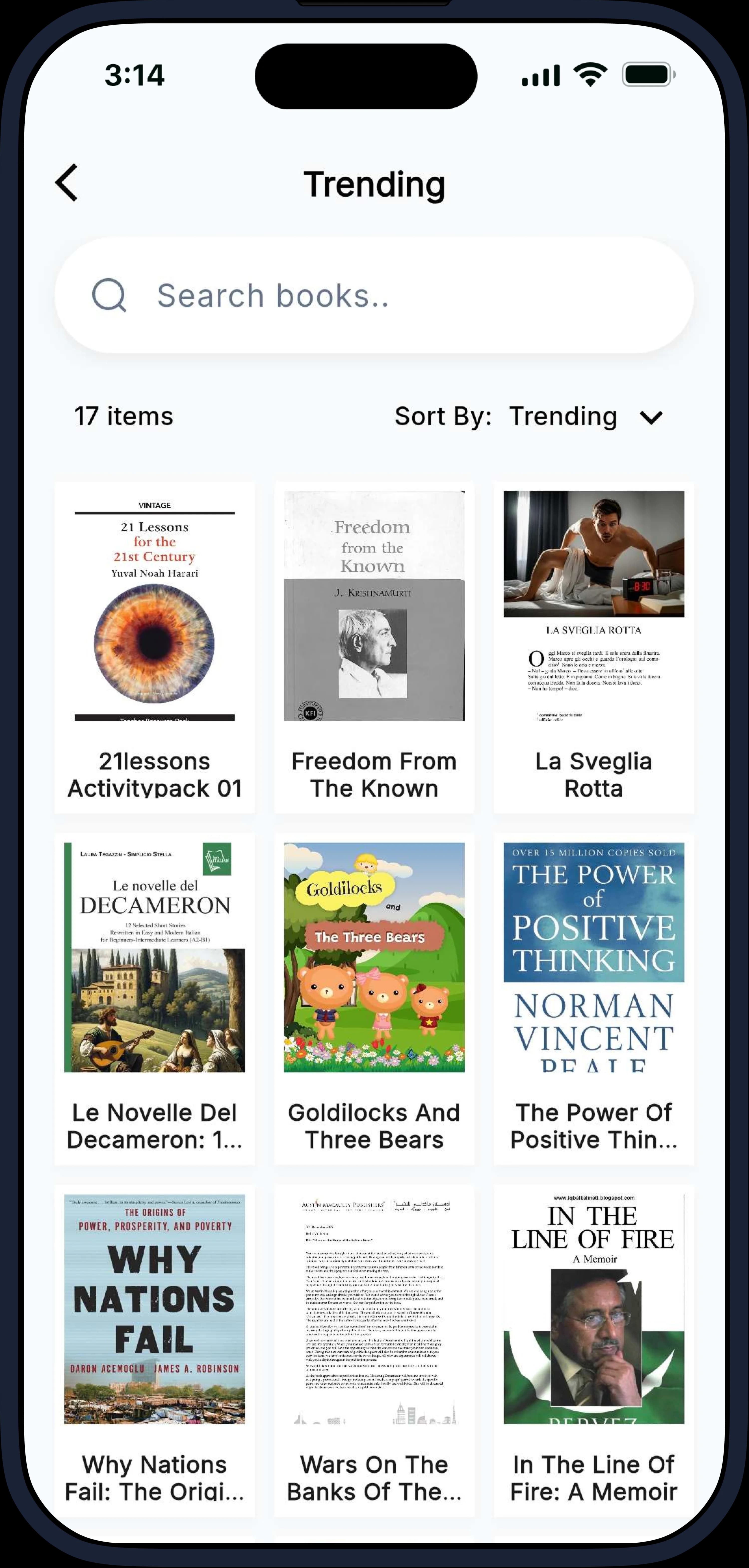 Summio app screen 5