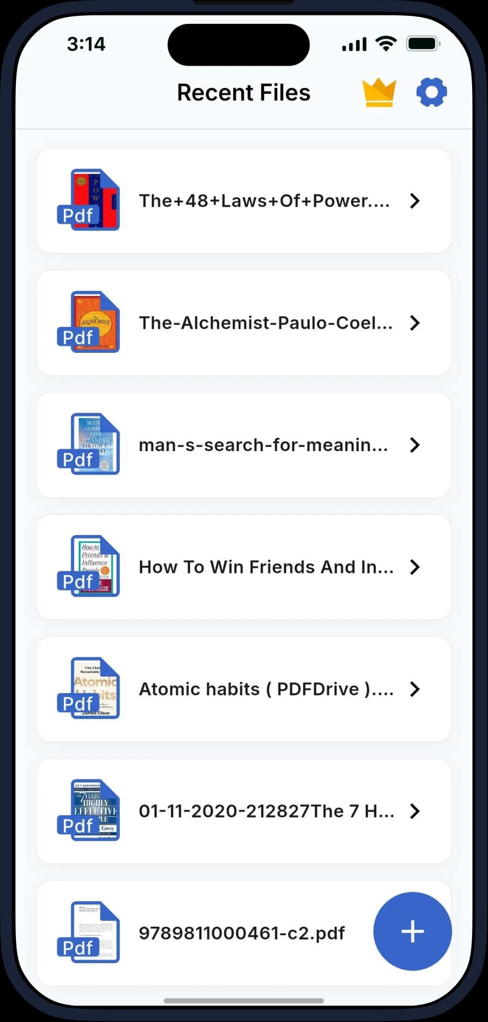 Textify PDF app experience